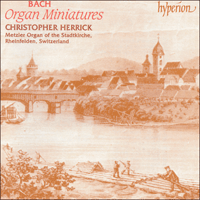 CDA67211/2 - Bach: Organ Miniatures