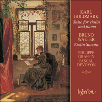 CDA67220 - Walter & Goldmark: Violin Sonatas