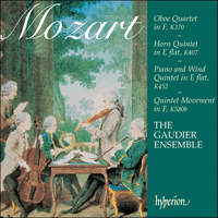 CDA67277 - Mozart: Oboe Quartet, Horn Quintet & other works