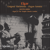 CDA67363 - Elgar: Enigma Variations & Organ Sonata