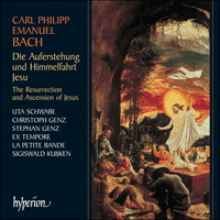 CDA67364 - Bach (CPE): Die Auferstehung und Himmelfahrt Jesu