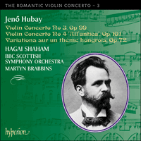 CDA67367 - Hubay: Violin Concertos Nos 3 & 4