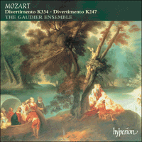 CDA67386 - Mozart: Divertimenti K247 & 334