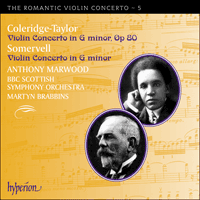 CDA67420 - Coleridge-Taylor & Somervell: Violin Concertos