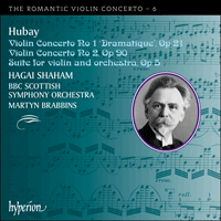 CDA67498 - Hubay: Violin Concertos Nos 1 & 2
