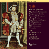 CDA67548 - Tallis: Gaude gloriosa & other sacred music