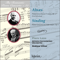 CDA67555 - Alnaes & Sinding: Piano Concertos