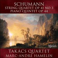 CDA67631 - Schumann: String Quartet & Piano Quintet