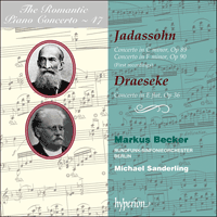 CDA67636 - Draeseke & Jadassohn: Piano Concertos
