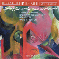 CDA67774 - Hindemith: The Complete Viola Music, Vol. 3 - Music for viola and orchestra