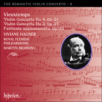 CDA67798 - Vieuxtemps: Violin Concertos Nos 4 & 5