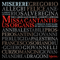 CDA67860 - Allegri: Miserere & the music of Rome