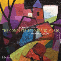 CDA67871 - Dohnányi: The Complete Solo Piano Music, Vol. 1