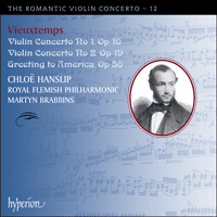 CDA67878 - Vieuxtemps: Violin Concertos Nos 1 & 2