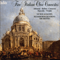 CDH88014 - Five Italian Oboe Concertos