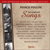 CDA68021/4 - Poulenc: The Complete Songs