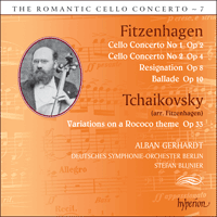 CDA68063 - Fitzenhagen: Cello Concertos