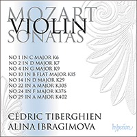 CDA68092 - Mozart: Violin Sonatas K305, 376 & 402