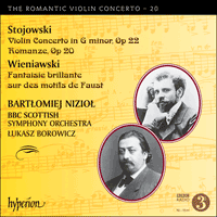 CDA68102 - Stojowski & Wieniawski: Violin Concertos