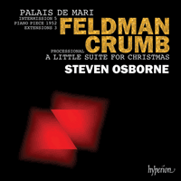 CDA68108 - Feldman: Palais de Mari; Crumb: A Little Suite for Christmas