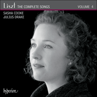 CDA68117 - Liszt: The Complete Songs, Vol. 4 - Sasha Cooke