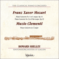 CDA68126 - Mozart (F) & Clementi: Piano Concertos