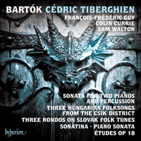 CDA68153 - Bartók: Sonata for two pianos and percussion & other piano music