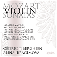 CDA68175 - Mozart: Violin Sonatas K302, 380 & 526