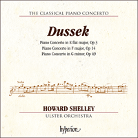 CDA68211 - Dussek: Piano Concertos Opp 3, 14 & 49