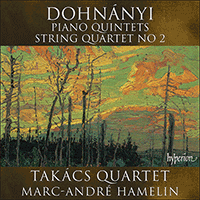 CDA68238 - Dohnányi: Piano Quintets & String Quartet No 2