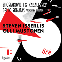 CDA68239 - Shostakovich & Kabalevsky: Cello Sonatas