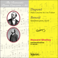 CDA68264 - Dupont & Benoit: Piano Concertos