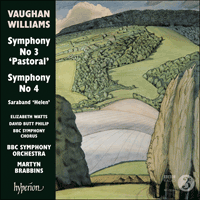 CDA68280 - Vaughan Williams: Symphonies Nos 3 & 4