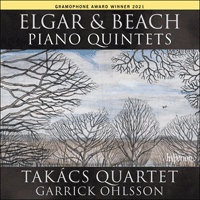 CDA68295 - Elgar & Beach: Piano Quintets