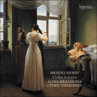 CDA68322 - Mendelssohn: Violin Sonatas