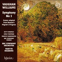 CDA68325 - Vaughan Williams: Symphony No 5 & Scenes adapted from Bunyan's Pilgrim's Progress