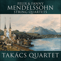 CDA68330 - Mendelssohn & Mendelssohn (Fanny): String Quartets