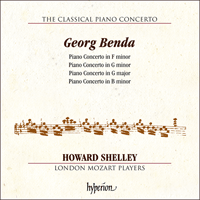 CDA68361 - Benda: Piano Concertos