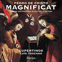 CDA68393 - Cristo: Magnificat, Marian Antiphons & Missa Salve regina