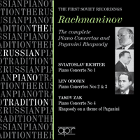 APR6005 - Rachmaninov: Piano Concertos