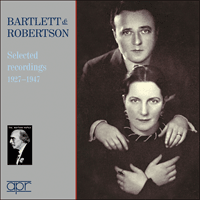 APR6012 - Bartlett & Robertson - Selected recordings, 1927-1947