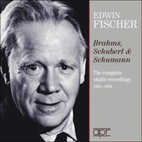 APR7314 - Edwin Fischer - The complete Brahms, Schubert & Schumann studio recordings, 1934-1950