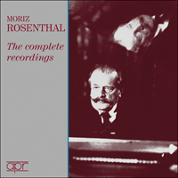 APR7503 - Moriz Rosenthal - The complete recordings