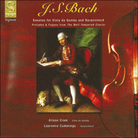 SIGCD024 - Bach: Sonatas for viola da gamba and harpsichord