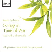 SIGCD124 - Roth: Songs in time of war