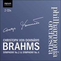 SIGCD132 - Brahms: Symphonies Nos 2 & 4