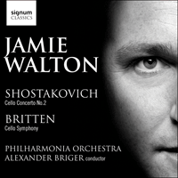 SIGCD137 - Shostakovich: Cello Concerto No 2; Britten: Cello Symphony
