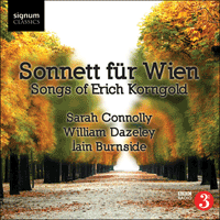 SIGCD160 - Korngold: Sonnett für Wien & other songs