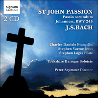 SIGCD209 - Bach: St John Passion