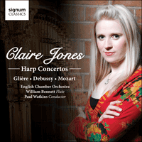SIGCD216 - Glière, Debussy & Mozart: Harp Concertos